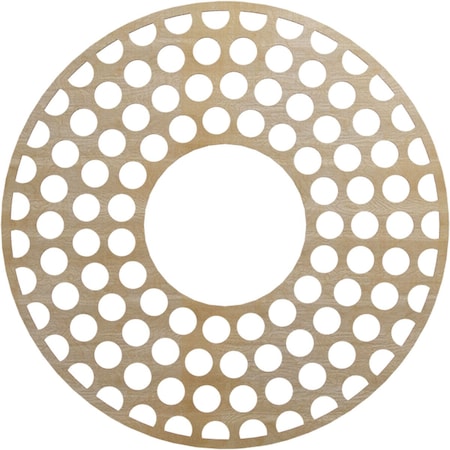Ekena Millwork Fink Wood Fretwork Pierced Ceiling Medallion, Hickory, 40"OD x 14 1/2"ID x 1/4"T CMWP40X40X0250FFHI